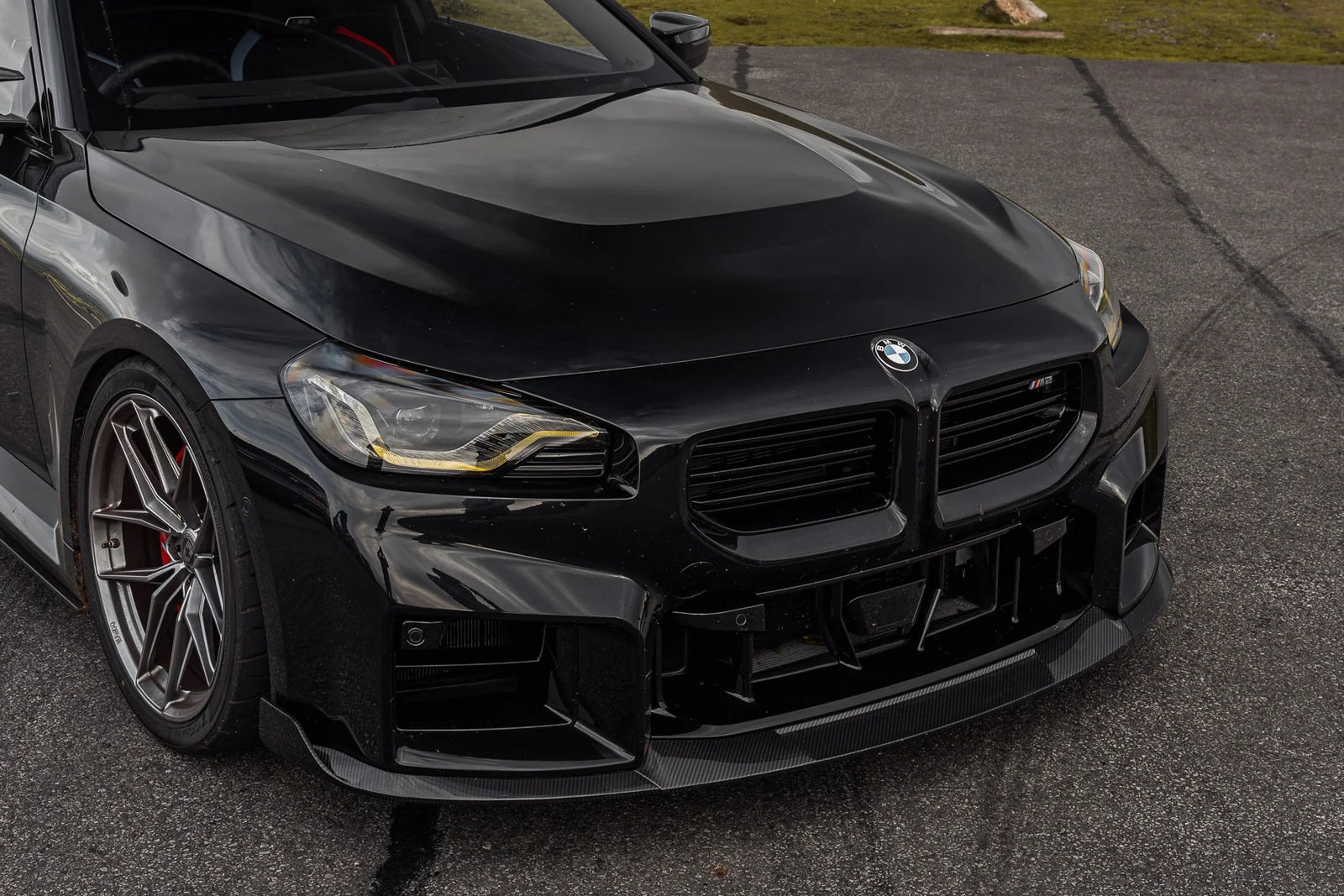 TREVORA G87 M2 Carbon Front Splitter with Winglets-Exterior-Grocery Getter Performance
