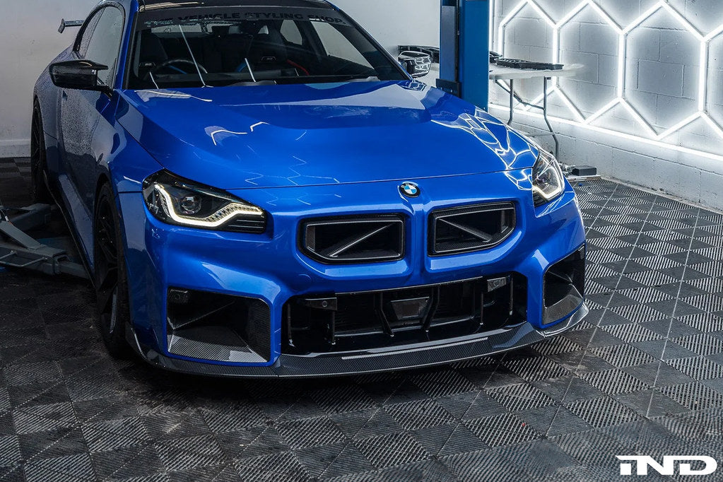 TREVORA G87 M2 Carbon Front Splitter with Winglets-Exterior-Grocery Getter Performance