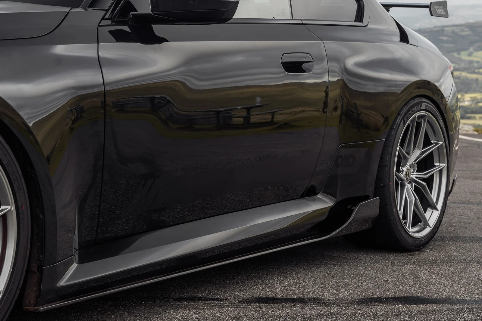 TREVORA G87 M2 Carbon Side Skirt Set-Exterior-Grocery Getter Performance