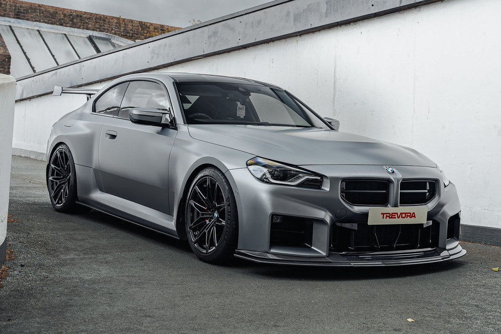 TREVORA G87 M2 TR87 Track Pre-Preg Carbon Fibre Front Splitter-Exterior-Grocery Getter Performance