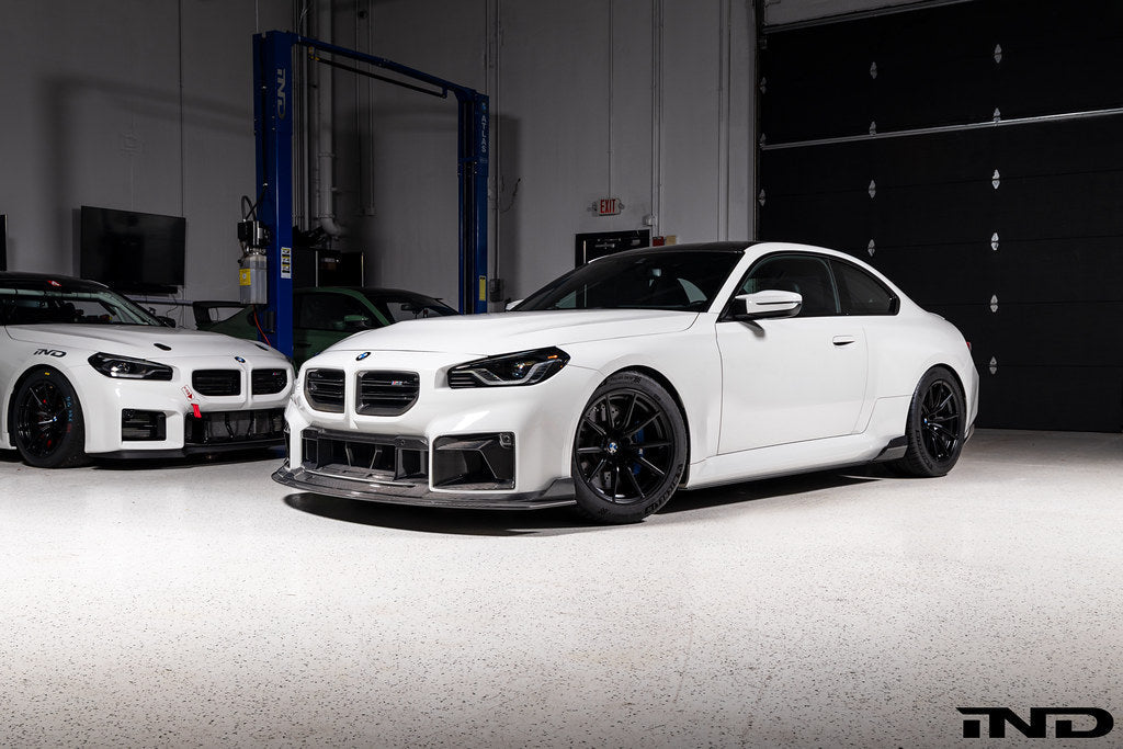 TREVORA G87 M2 TR87 Track Pre-Preg Carbon Fibre Front Splitter-Exterior-Grocery Getter Performance