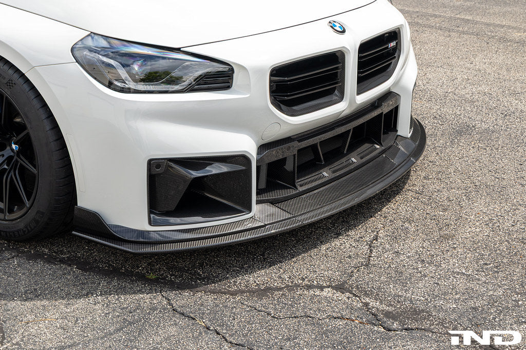 TREVORA G87 M2 TR87 Track Pre-Preg Carbon Fibre Front Splitter-Exterior-Grocery Getter Performance