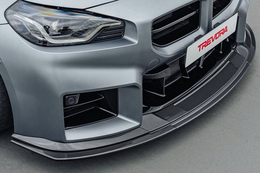 TREVORA G87 M2 TR87 Track Pre-Preg Carbon Fibre Front Splitter-Exterior-Grocery Getter Performance