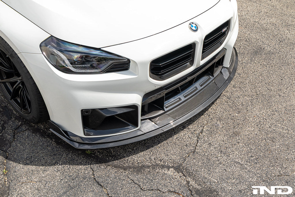 TREVORA G87 M2 TR87 Track Pre-Preg Carbon Fibre Front Splitter-Exterior-Grocery Getter Performance