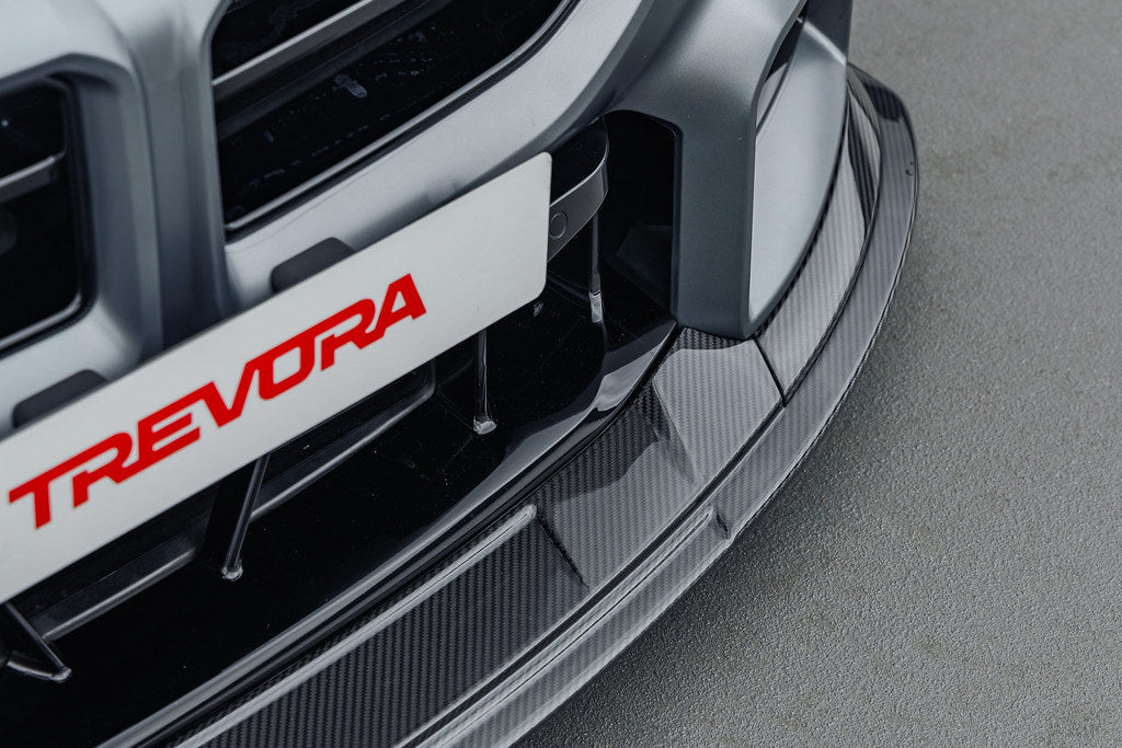 TREVORA G87 M2 TR87 Track Pre-Preg Carbon Fibre Front Splitter-Exterior-Grocery Getter Performance