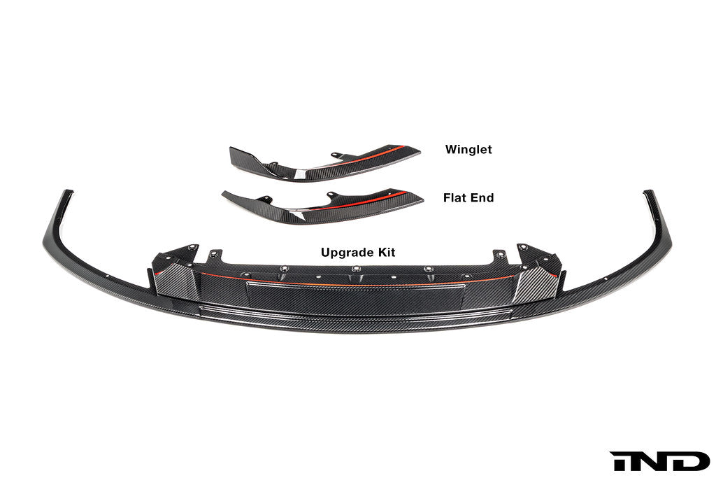 TREVORA G87 M2 TR87 Track Pre-Preg Carbon Fibre Front Splitter-Exterior-Grocery Getter Performance