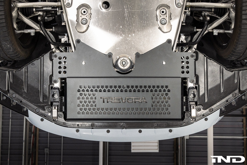 TREVORA G8X M2 / M3 / M4 Metal Skid Plate Under Tray (Oil Cooler Guard)