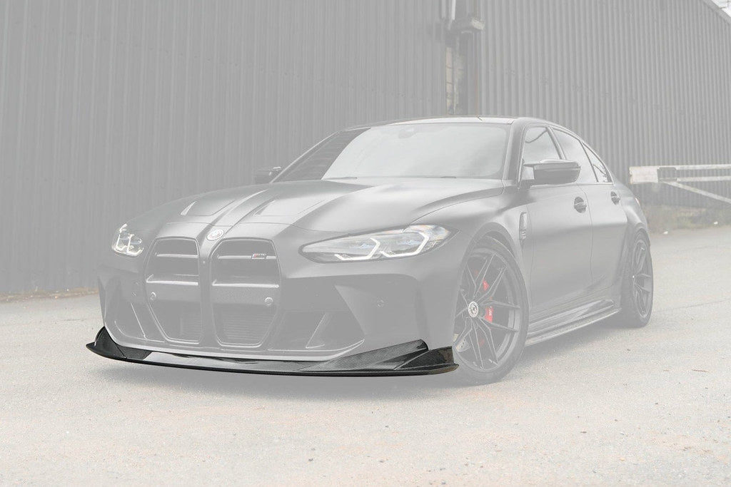 TREVORA G8X M3 / M4 Carbon Fiber PR-1 Front Splitter-Exterior-Grocery Getter Performance