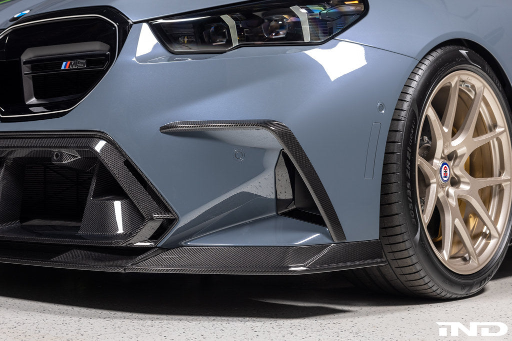 TREVORA G90 / G99 M5 Carbon Fiber PR-1 Front Duct Extension Trims