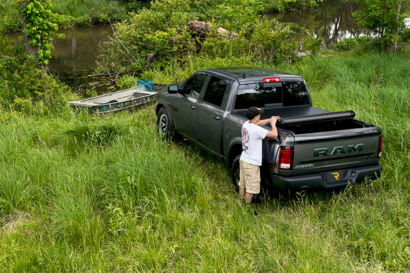 Truxedo 2022+ Toyota Tundra (5ft. 6in. Bed w/ Deck Rail System) Deuce Bed Cover-Bed Covers - Folding-Grocery Getter Performance