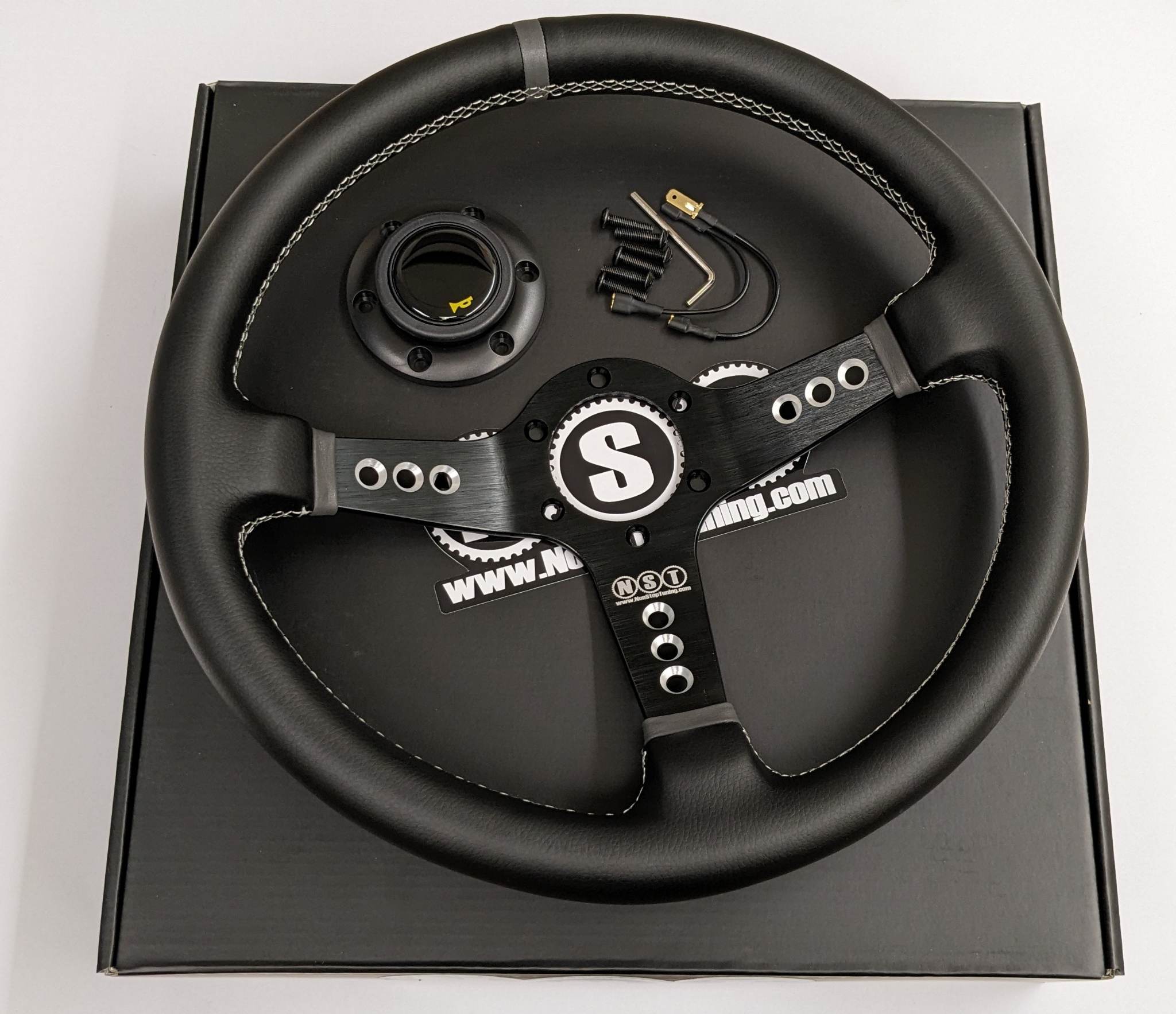 Tuner Leather Steering Wheel