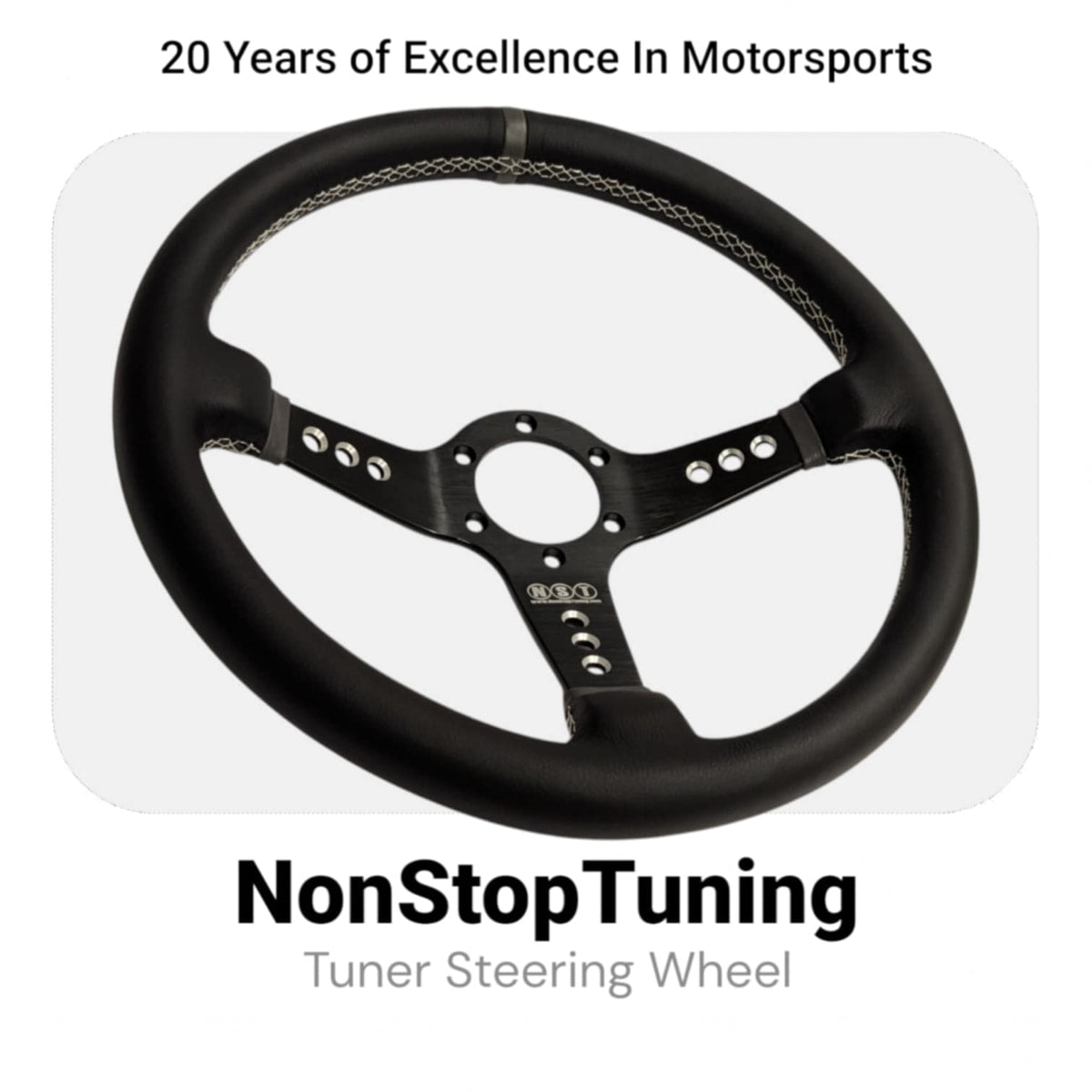 Tuner Leather Steering Wheel