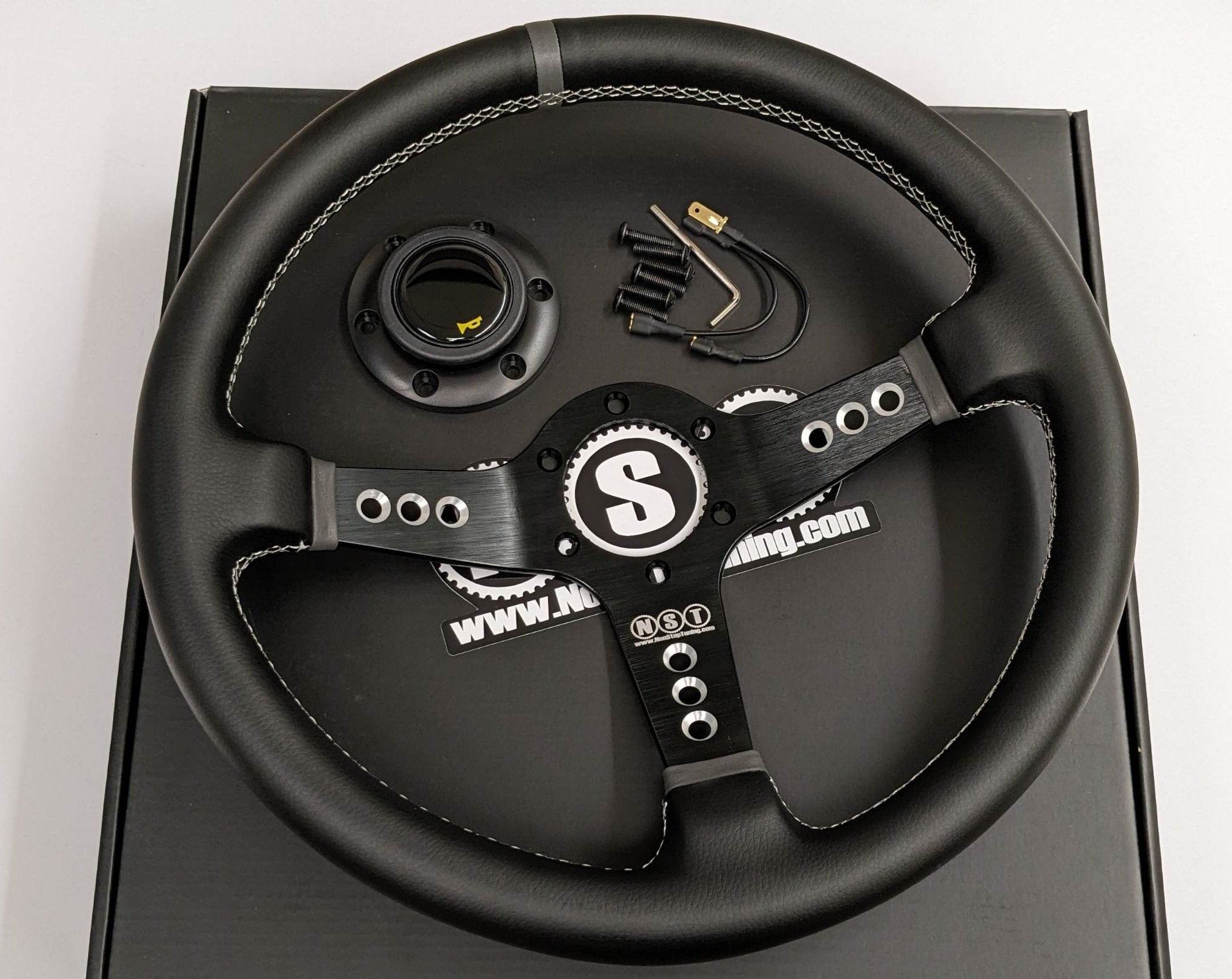 Tuner Leather Steering Wheel