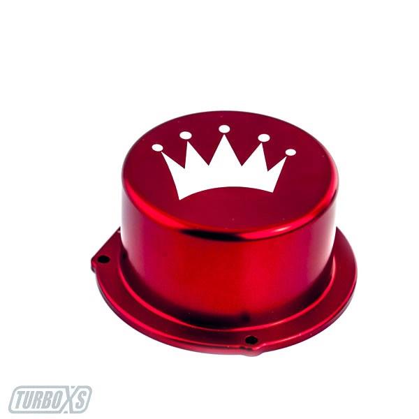 Turbo XS 15-16 Subaru WRX Billet Aluminum Vacuum Pump Cover - Red-Engine Covers-Grocery Getter Performance