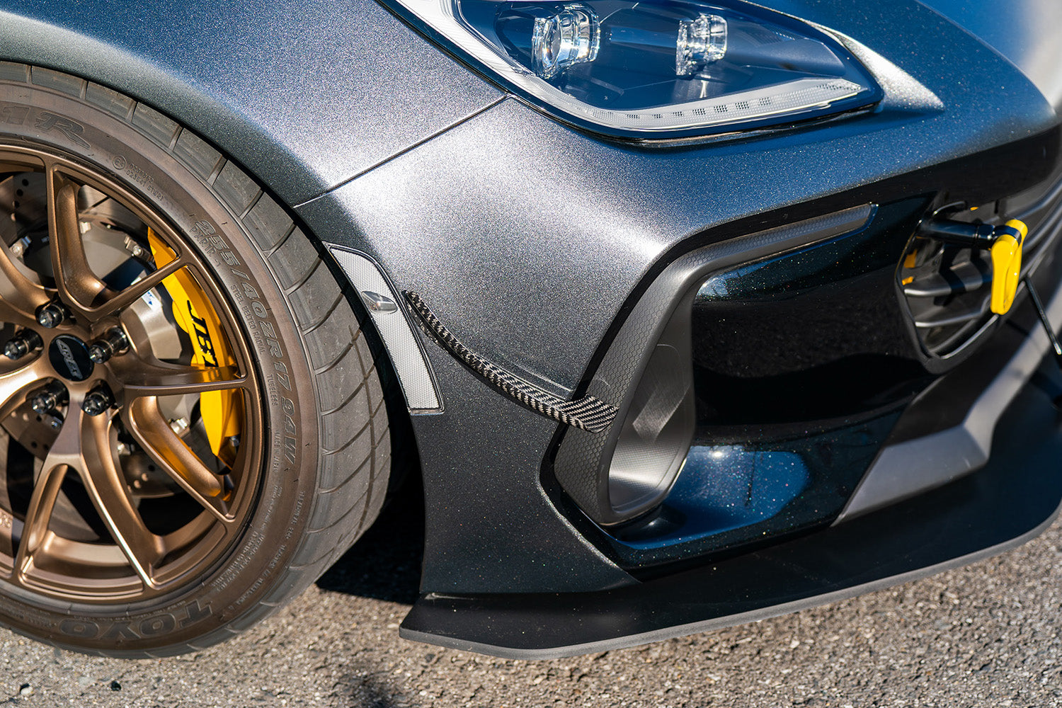 Two-Piece Front Splitter - 2022+ Subaru BRZ