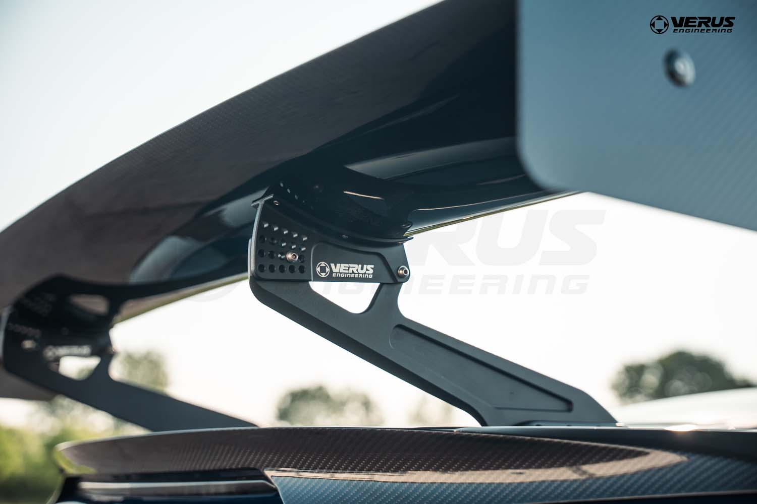 UCW Rear Wing Kit, Bottom Mount - Corvette Convertible (C8)