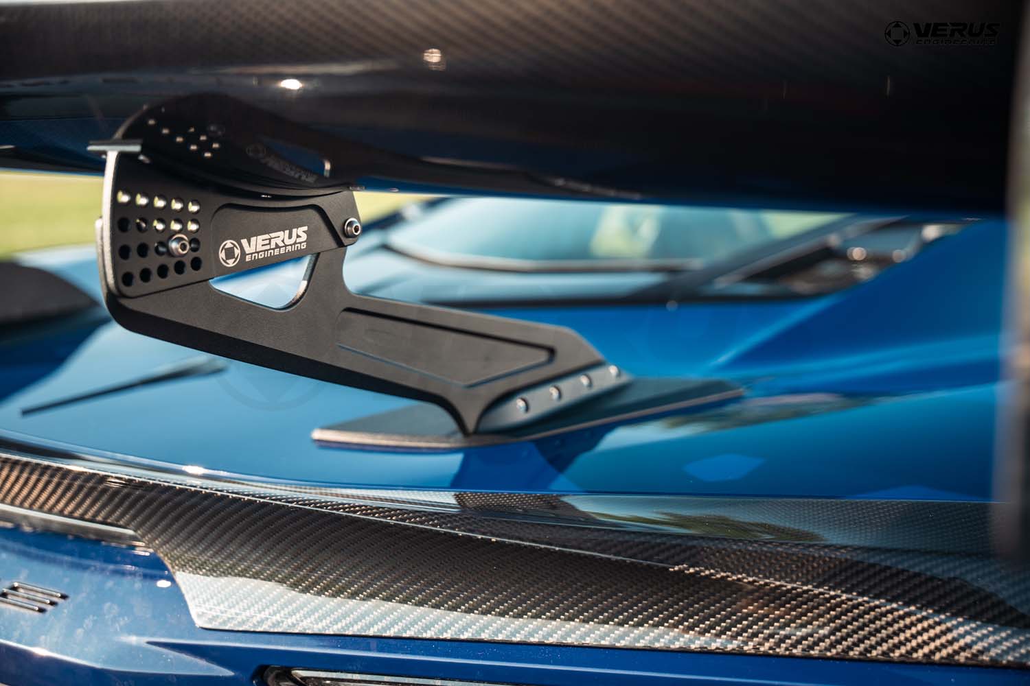 UCW Rear Wing Kit, Bottom Mount - Corvette Convertible (C8)