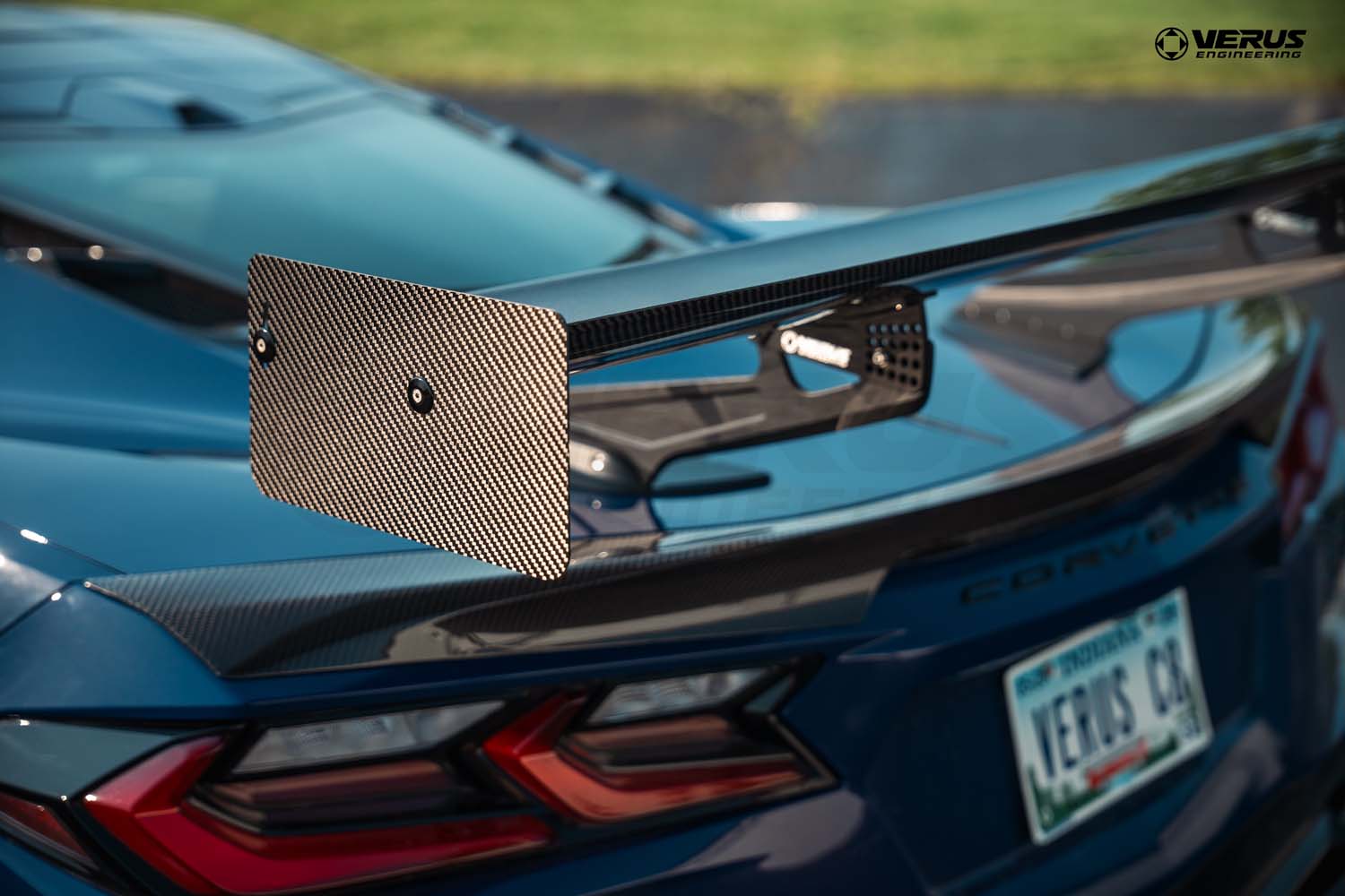 UCW Rear Wing Kit, Bottom Mount - Corvette Convertible (C8)