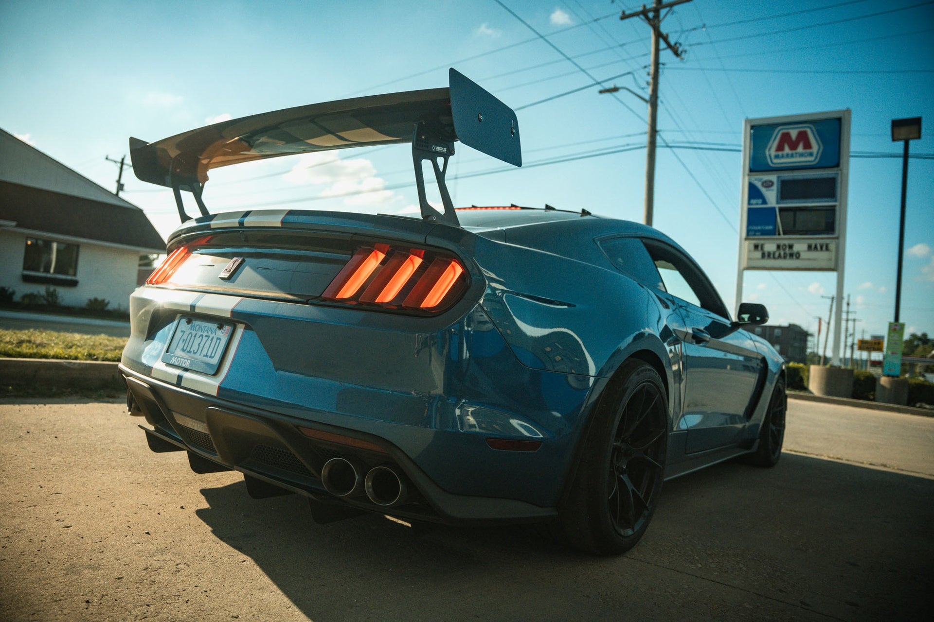 UCW Rear Wing Kit - Ford Mustang Shelby GT350R