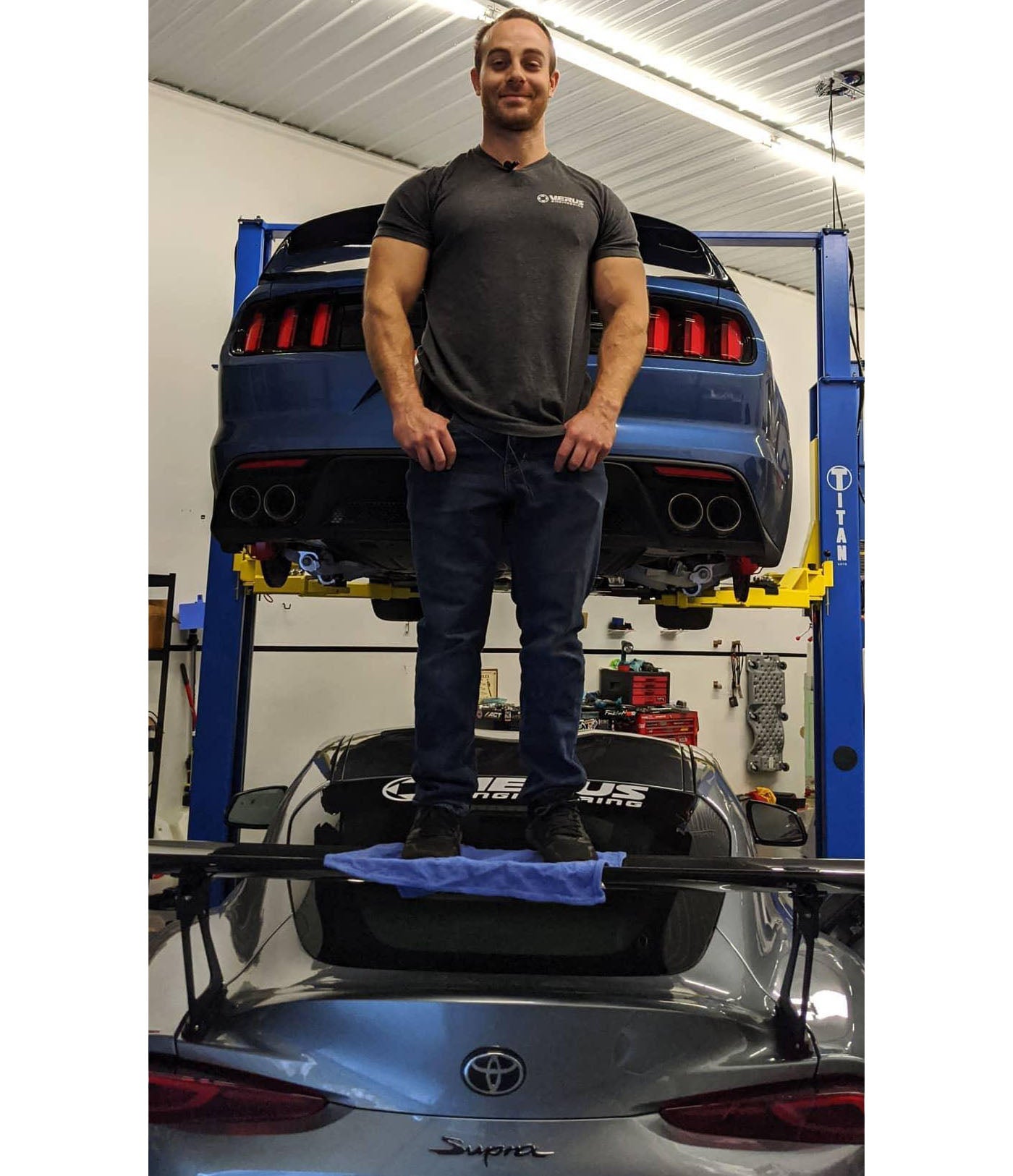UCW Rear Wing Kit - Mk5 Toyota Supra-Grocery Getter Performance