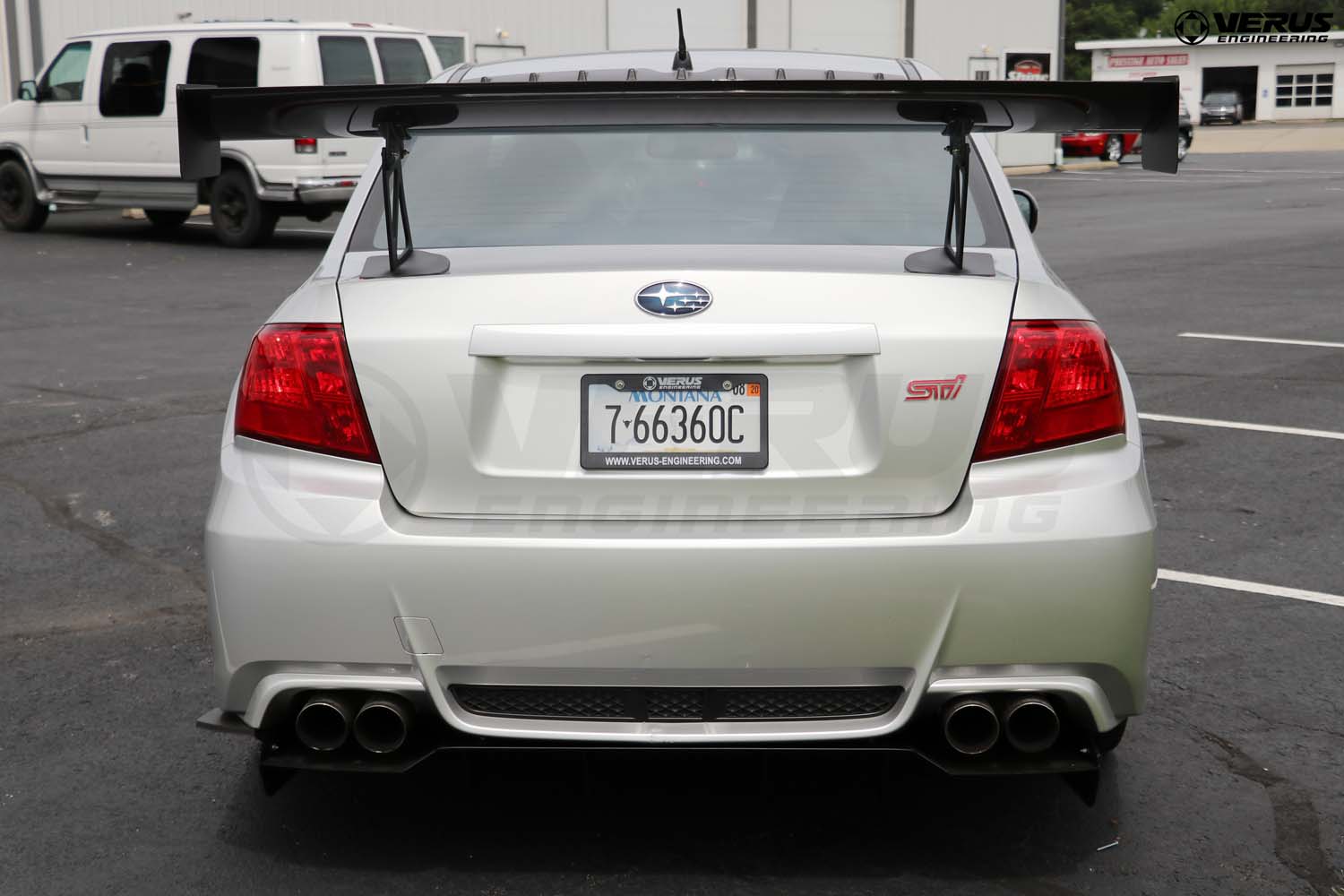 UCW Rear Wing Kit - Subaru STI (GV)