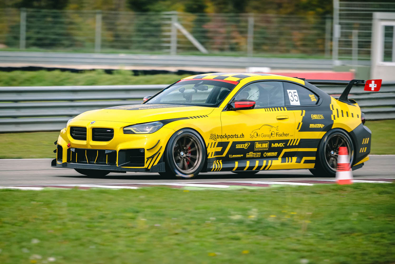 UCW Swan Neck Rear Wing Kit - G87 BMW M2