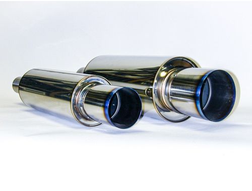 UNIVERSAL MUFFLER HI-POWER TITAN 130MM-Grocery Getter Performance