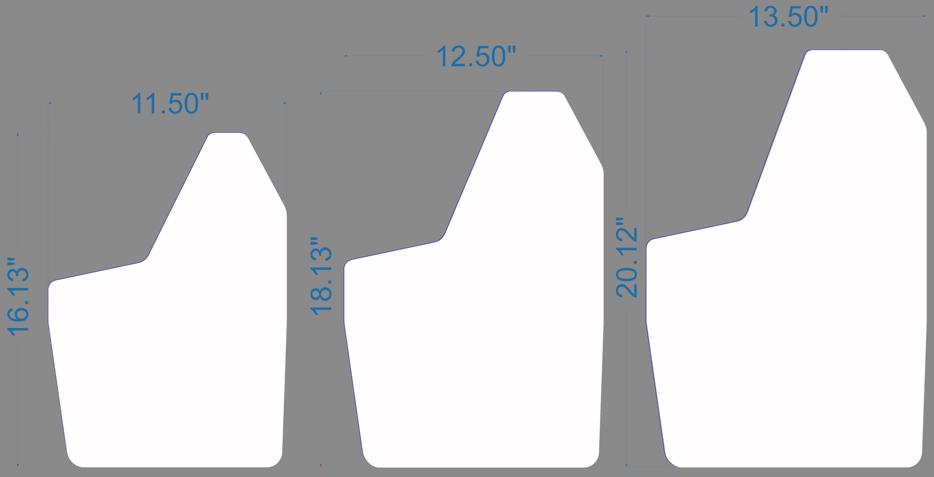 Universal RokBlokz Truck Mud Flaps