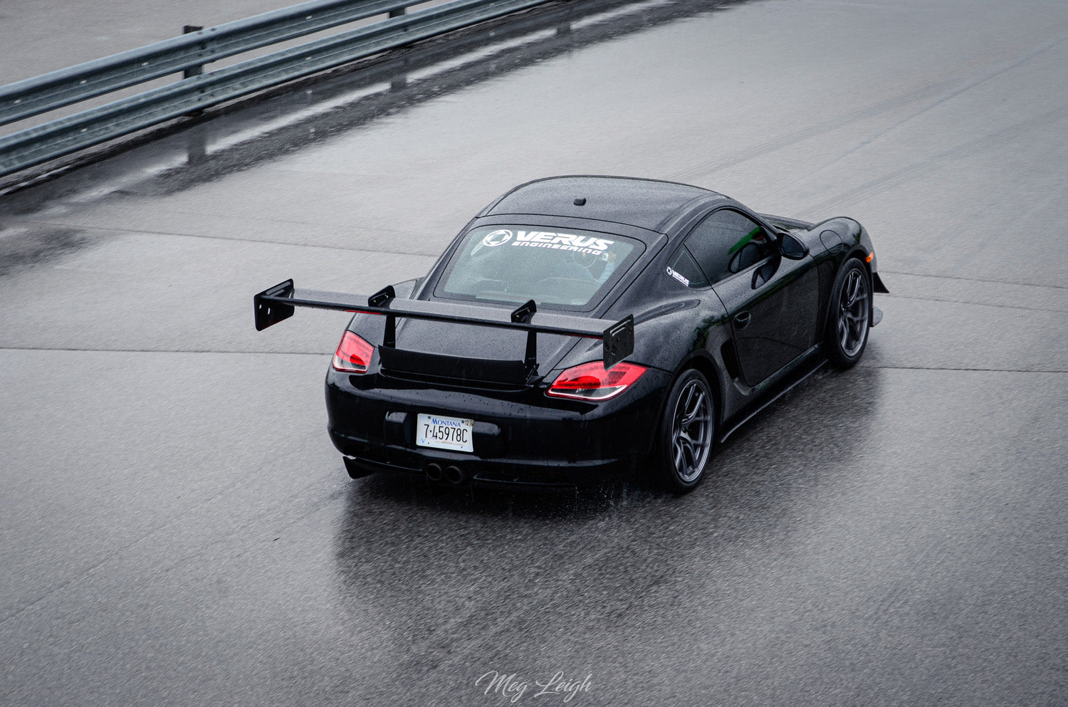 V1X Rear Wing Kit, Includes Carbon Spoiler - 987 Porsche Cayman