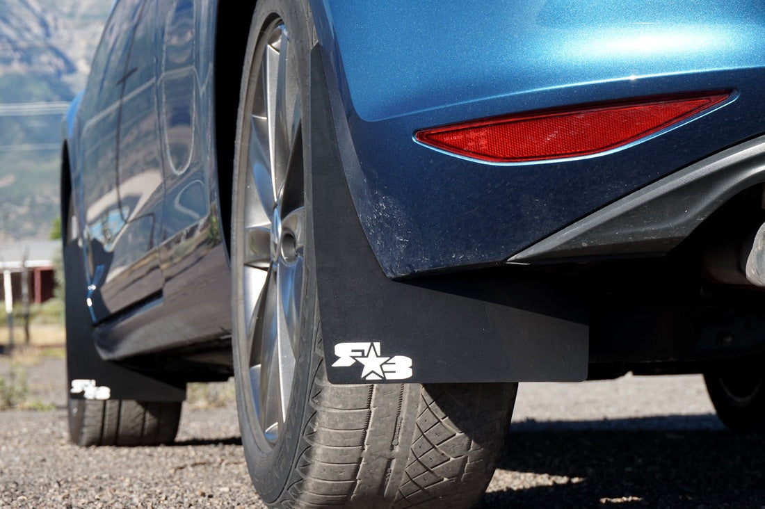 Volkswagen MK7, MK7.5 Golf GTI, Golf R VW Rally Mud Flaps 2015-2021