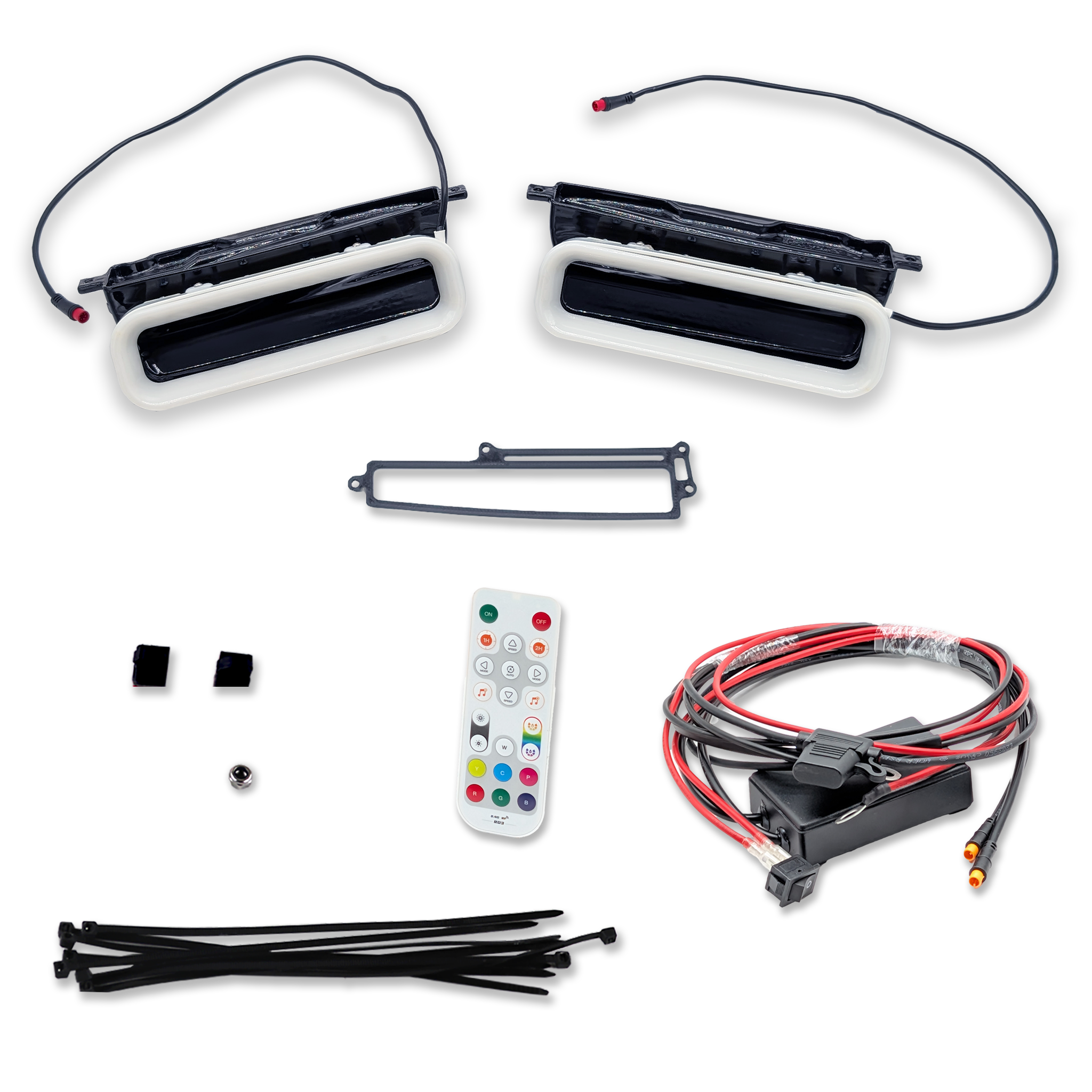 2015-2021 Volkswagen Golf GTI (MK7/MK7.5) Dual BIG MOUTH LIT KIT Ram Air Intake Snorkels