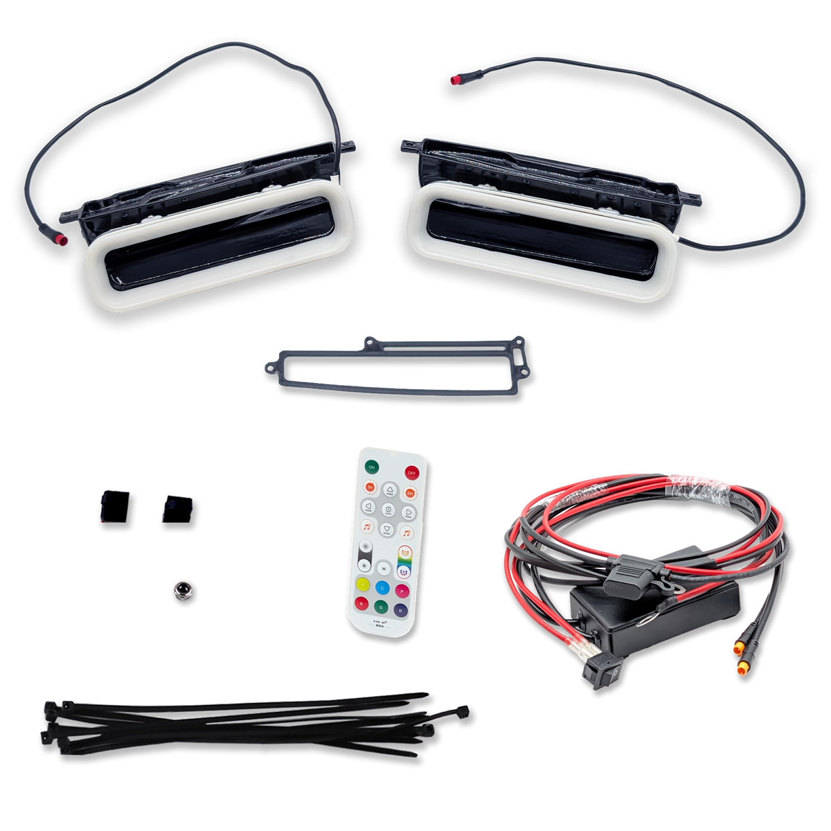 2015-2021 Volkswagen Golf GTI (MK7/MK7.5) Dual BIG MOUTH LIT KIT Ram Air Intake Snorkels - product image 1