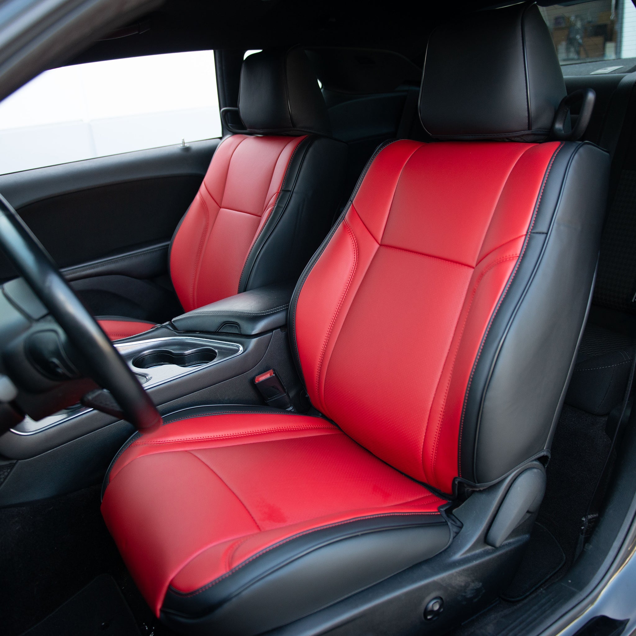 2015-21 Dodge Challenger Premium Custom Seat Covers (Sport Seat)
