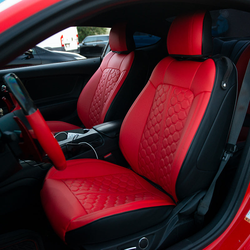 2015-Up Ford Mustang Convertible Custom Seat Covers