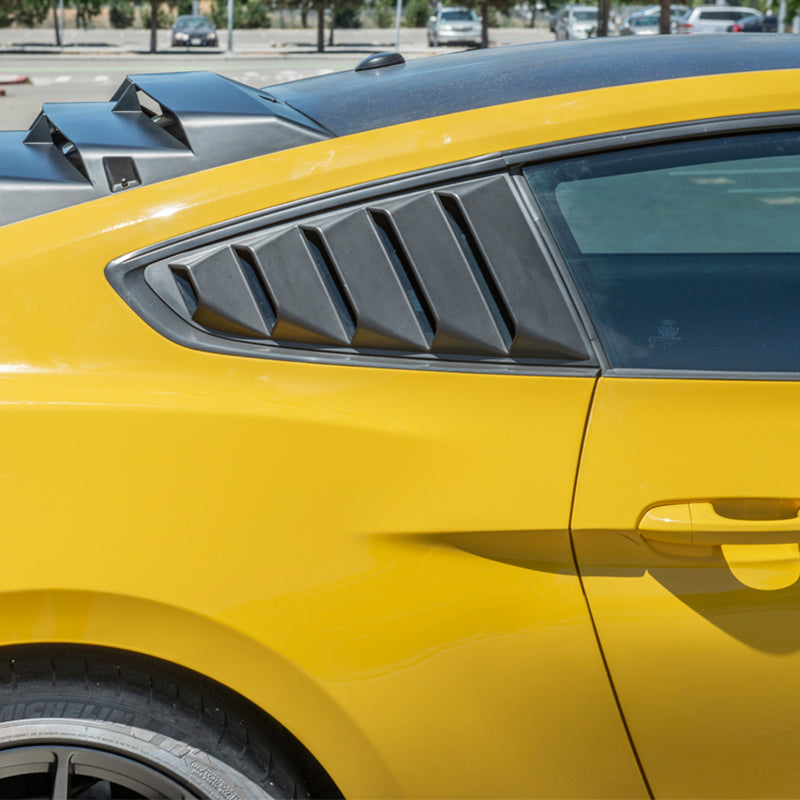 2015-23 Ford Mustang Rear Side Window Louver