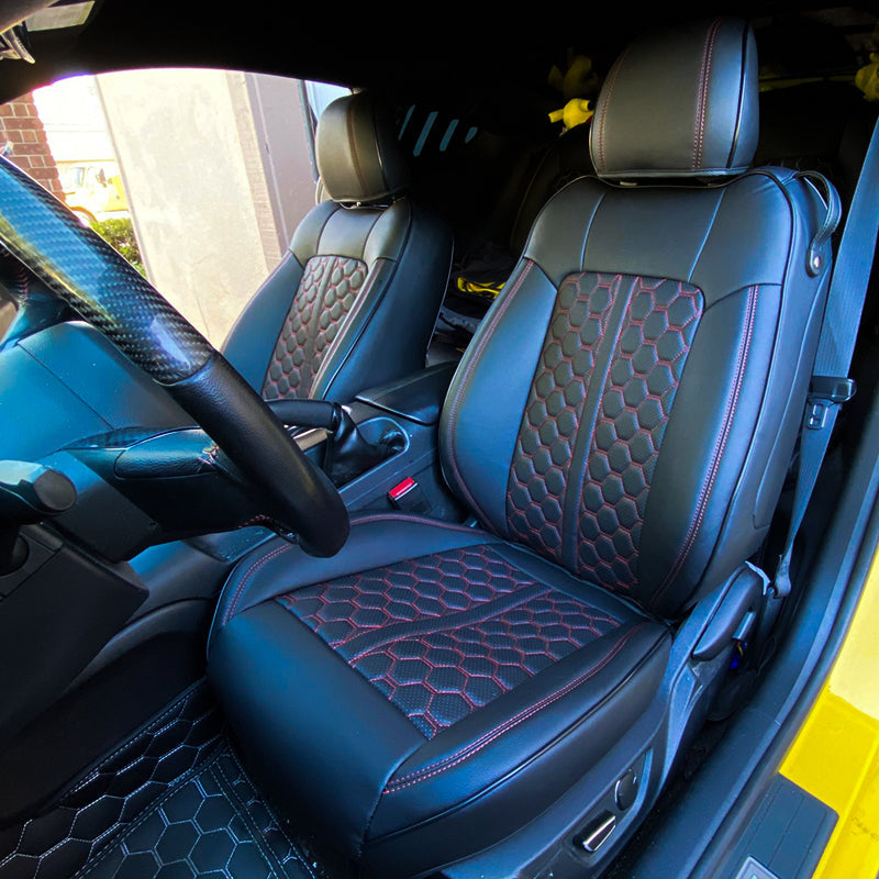 2015+ Ford Mustang Custom Leather Seat Covers