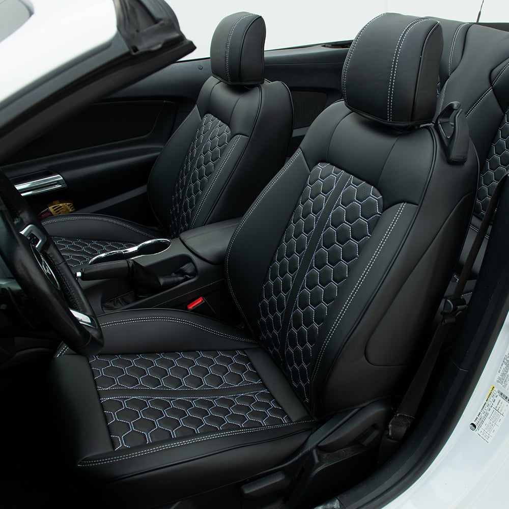 2015-Up Ford Mustang Convertible Custom Seat Covers