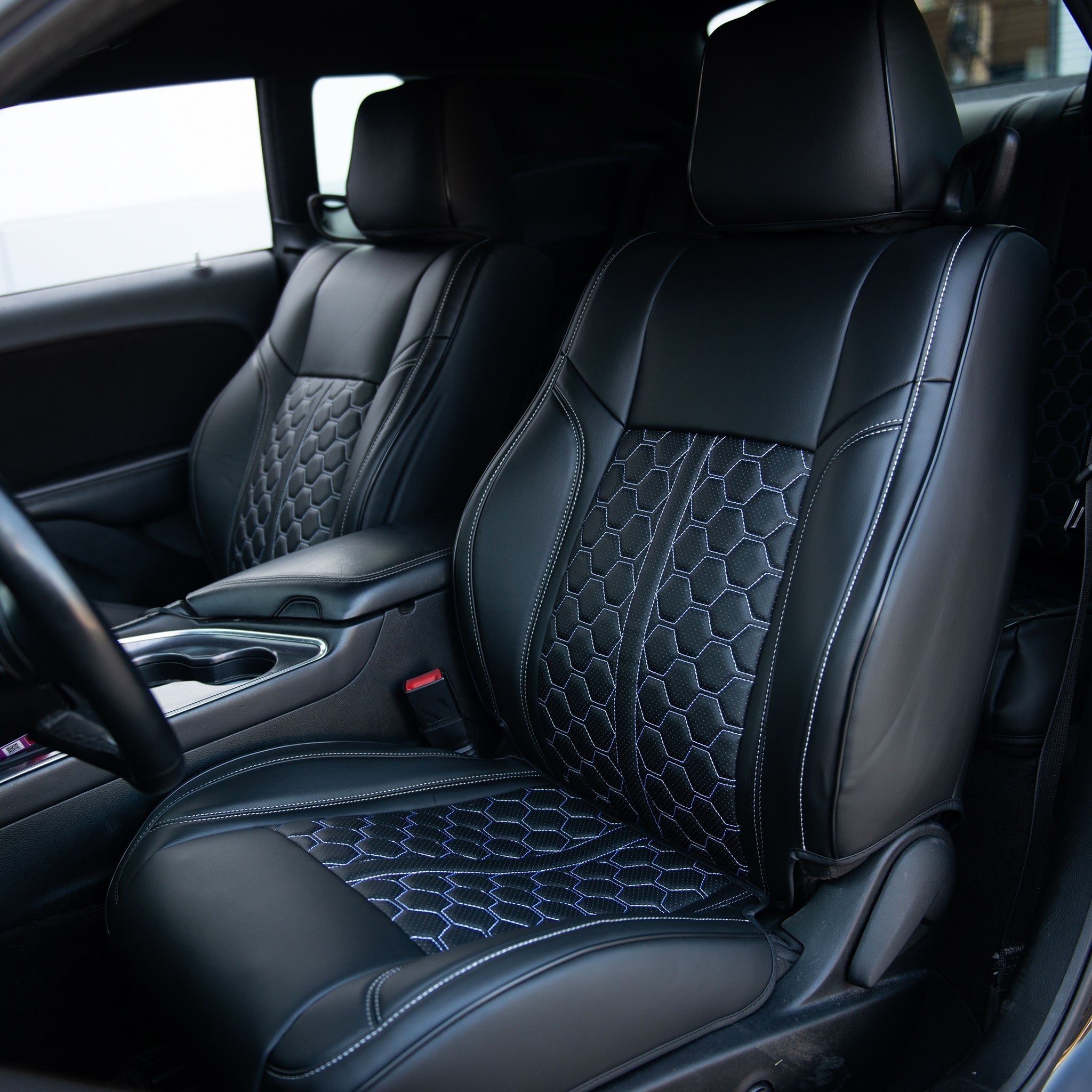 2015-21 Dodge Challenger Premium Custom Seat Covers (Sport Seat)