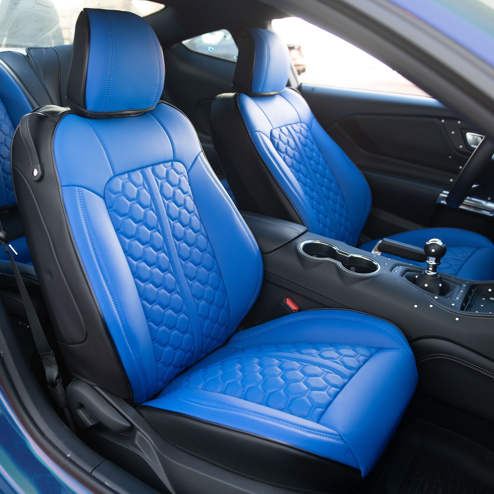 2015+ Ford Mustang Custom Leather Seat Covers
