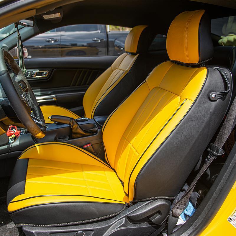 2015+ Ford Mustang Custom Leather Seat Covers