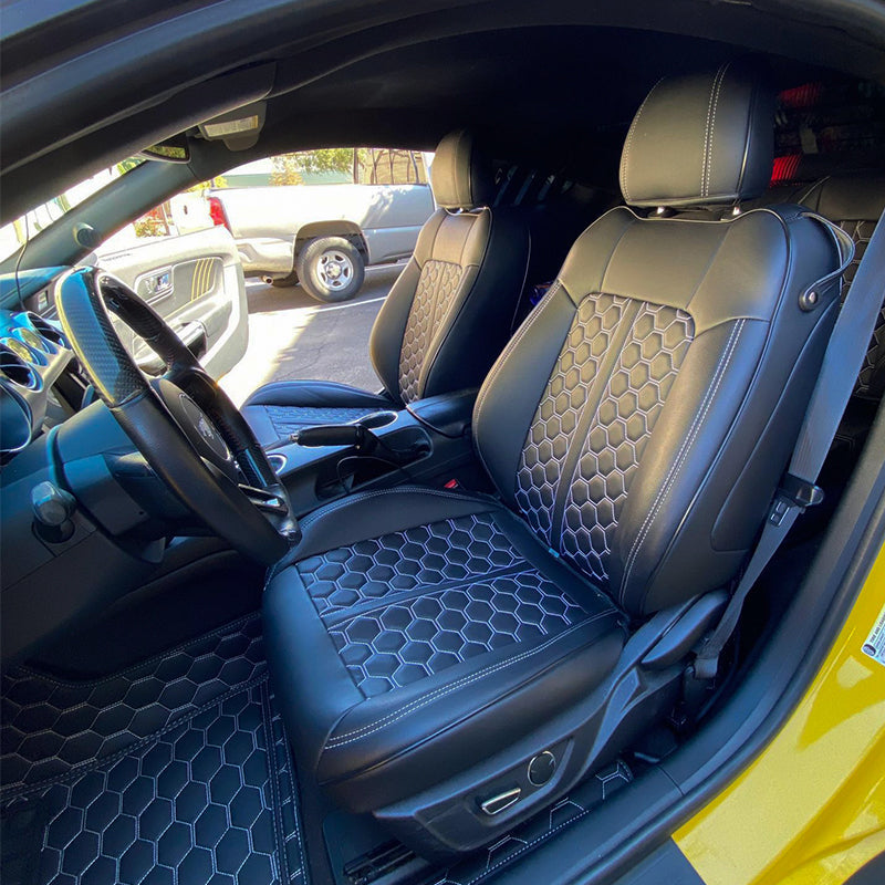 2015+ Ford Mustang Custom Leather Seat Covers