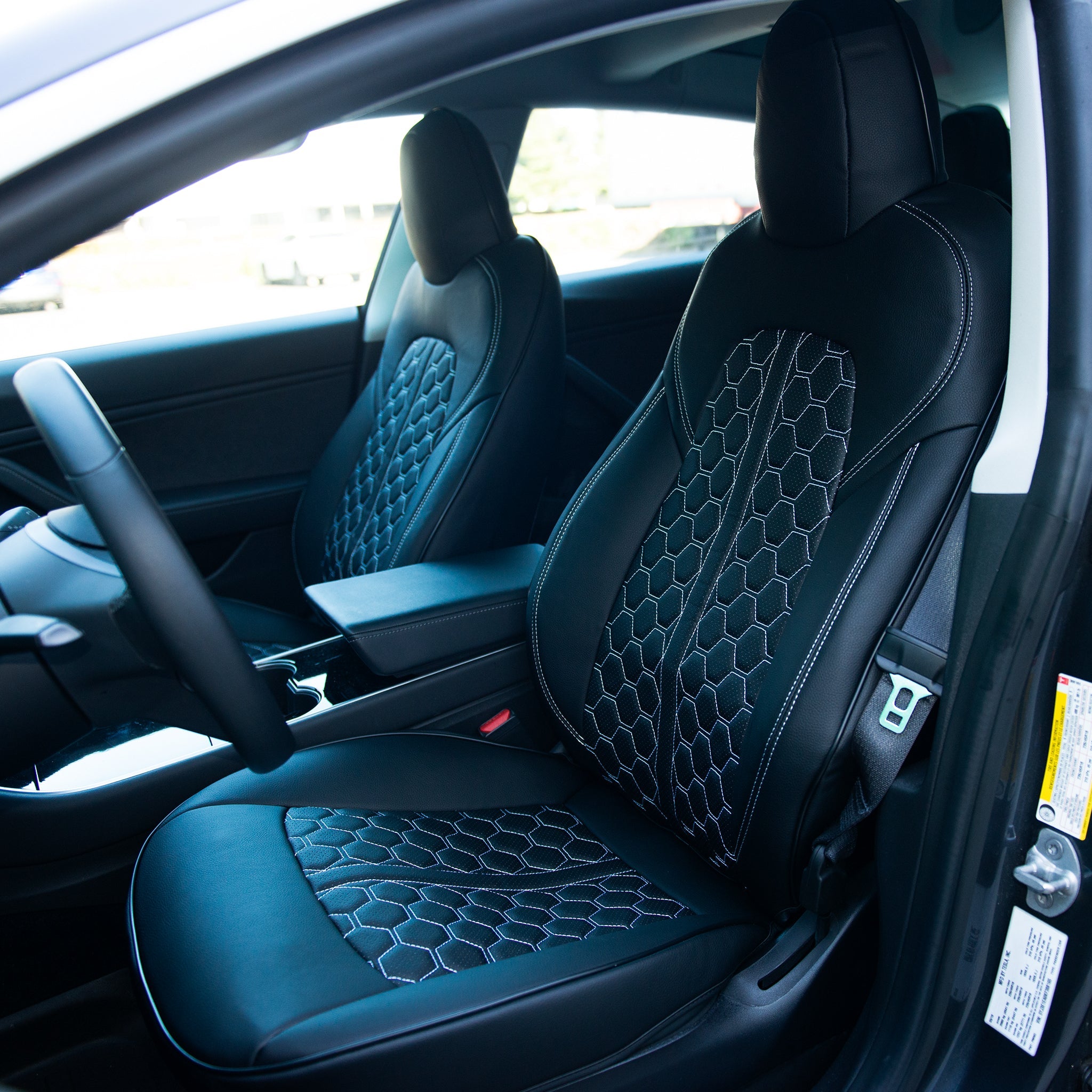 2020-Up Tesla Model Y Custom Leather Seat Covers