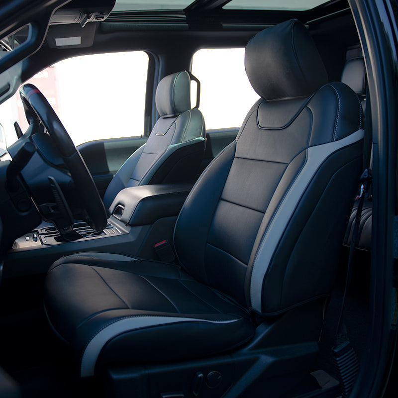 2015-Up Ford F-150 Raptor Custom Leather Seat Covers