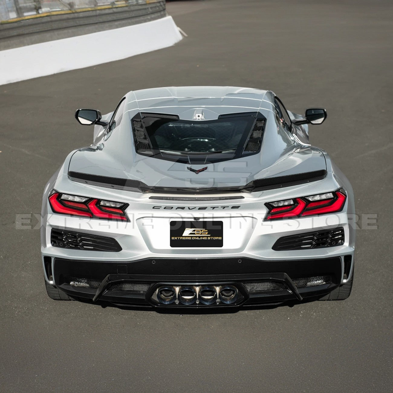 Wicker-Bill Package Corvette C8 Z06 / E-Ray Rear Spoiler