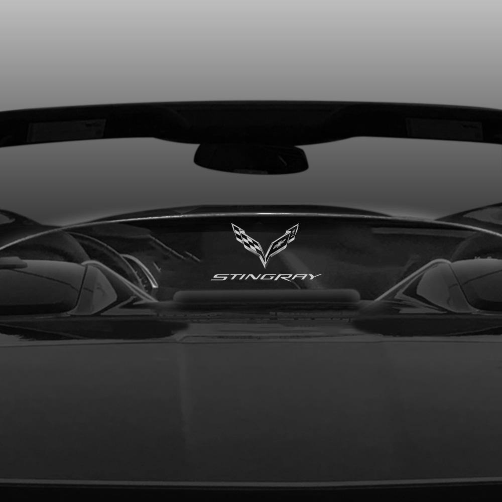 WindRestrictor® C7 Convertible Rear Add On Wind Deflector