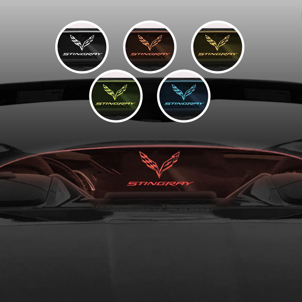 WindRestrictor® C7 Convertible Rear Add On Wind Deflector