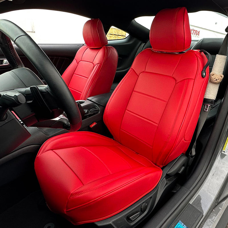2015-Up Ford Mustang Convertible Custom Seat Covers