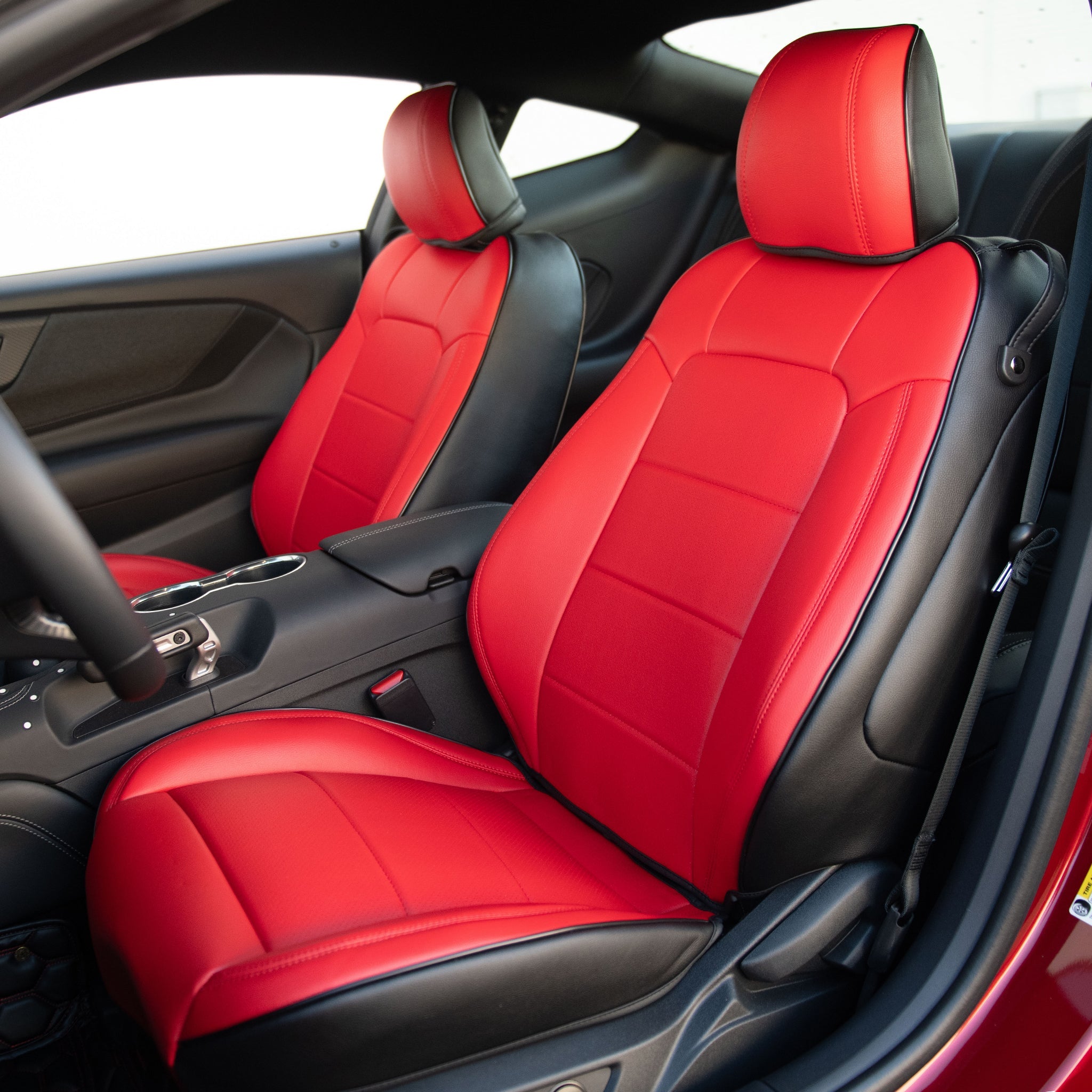 2015+ Ford Mustang Custom Leather Seat Covers