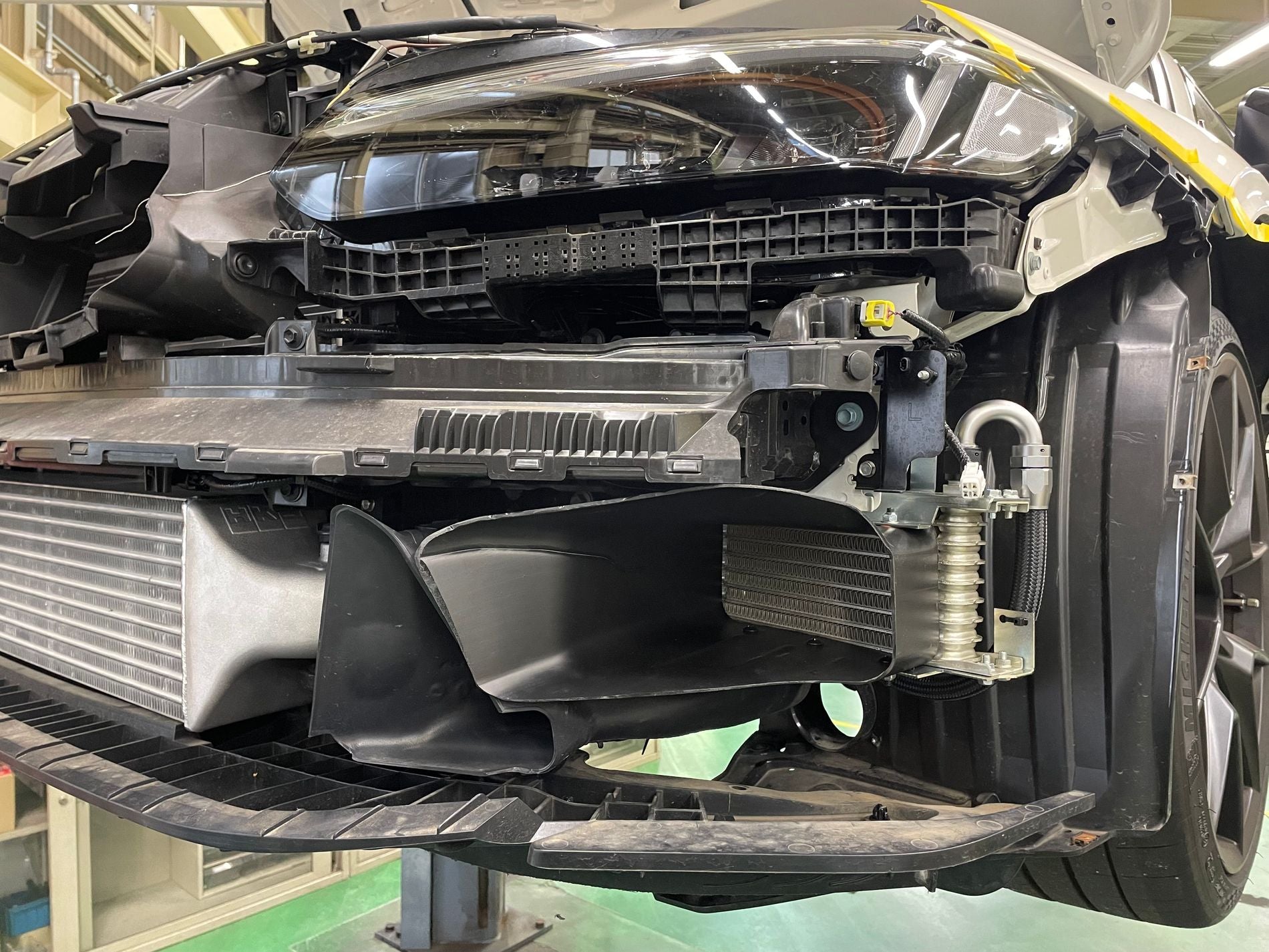 OIL COOLER KIT BLACK for CIVIC TYPE-R FL5