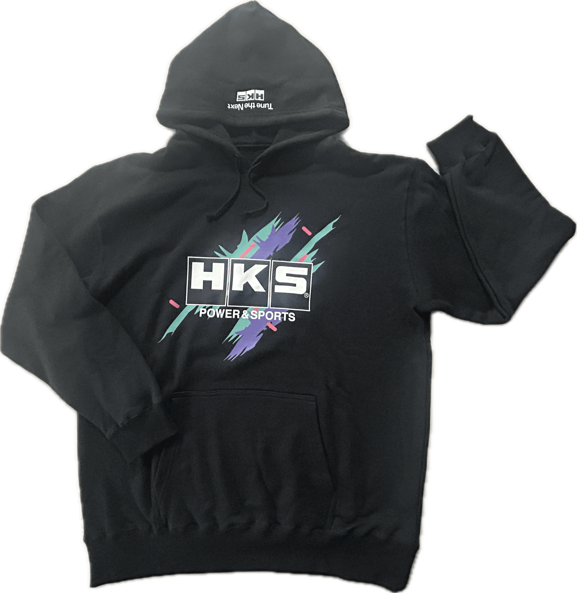 HKS HOODIE SUPER RACING BLACK XXXL
